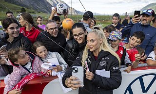 Alisha Lehmann wurde für die Fußball-EM nominiert. - Cyril Zingaro/KEYSTONE/dpa