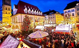 Am Montag startet der Weihnachtsmarkt. - Bielefeld Marketing/ Sarah Jonek