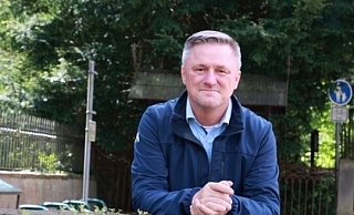 Pierre Arndt tritt als parteiloser Bürgermeisterkandidat an. - Arndt