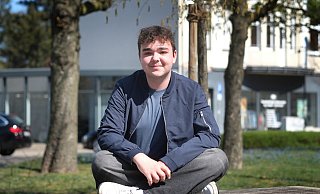 Daniel Tincu ist mit zwei Jahren aus Rumänien nach Gütersloh gekommen. „Ich sehe Rumänien eher als Urlaubsort. Ein Leben in Rumänien kann ich mir offen gesagt nicht vorstellen.“ - Andreas Frücht