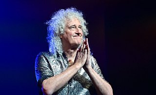 Queen war nicht nur Freddie Mercury: Brian May selbst schrieb viele berühmte Songs. - Bernd Weißbrod/dpa
