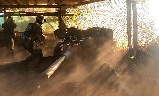 Russische Truppen versuchen seit mehr als einer Woche, die Offensive der ukrainischen Streitkräfte zurückzuschlagen. - Uncredited/Russian Defense Ministry Press Service/AP/dpa