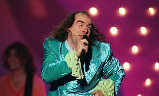 Lange her: Guildo Horn 1998 bei der ESC-Generalprobe in Birmingham. - Katja Lenz/dpa