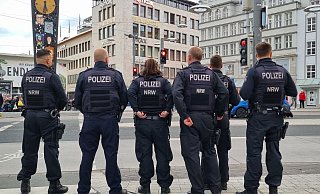 In Bielefeld gab es im vergangenen Jahr mehr Gewalttaten und Straßenkriminalität. Die Polizei hat deshalb die Sonderkommission Innenstadt ("Soko Innenstadt") eingerichtet. - Moritz Trinsch