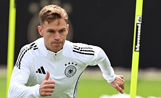 Immer weiter: Kapitän und Vielspieler Joshua Kimmich. - Federico Gambarini/dpa