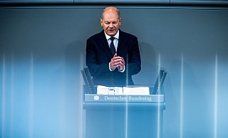 «Wir müssen dort, wo Zuversicht fehlt, sie neu begründen», sagt Kanzler Olaf Scholz. - Michael Kappeler/dpa