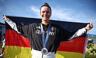 Silber bei den Olympischen Spielen: Esther Henseleit gelang ein historischer Coup. - Jan Woitas/dpa