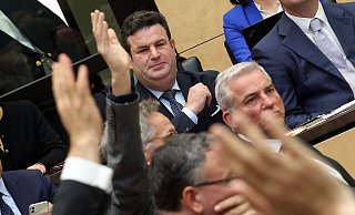Bundesarbeitsminister Hubertus Heil verfolgt während der Bundesratssitzung die Abstimmung zum Bürgergeld. - Wolfgang Kumm/dpa
