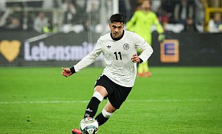 Nadien Amiri, hier im Einsatz gegen Italien, ist verletzt abgereist. - Christian Charisius/dpa