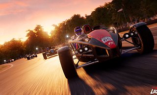 Open-Wheels-Rennen bei Sonnenuntergang, was kann es in diesem Frühjahr Schöneres geben? Außer Frieden natürlich. - EA Games