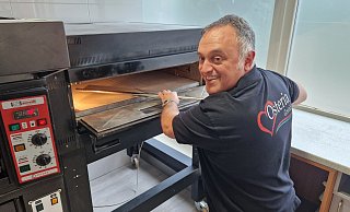 Domenico Gentili eröffnet am 1. Oktober im früheren Café Baier seine Osteria Gentili. - Uwe Pollmeier