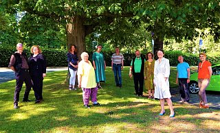 Die Stemweder Grünen stellten ihr Team für die Kommunalwahl am 13. September vor. - Grüne Stemwede