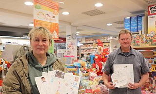 Susanne Saage und Dietmar Larusch starten in Höxter die Aktion Löwenmama. - Simone Flörke