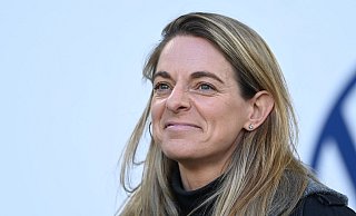 DFB-Sportdirektorin Nia Künzer hofft auf den Zuschlag für die Frauen-WM 2027. - Swen Pförtner/dpa