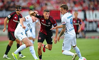 Der 1. FC Nürnberg hat den ersten Punkt in dieser Zweitliga-Saison erkämpft. - Daniel Karmann/dpa