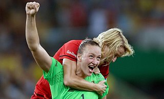 Olympia-Gold bleibt: Almuth Schult. - picture alliance / dpa