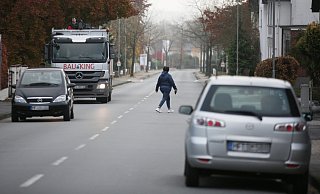 Die Ahler Straße in Bünde. - www.gerald-dunkel.de