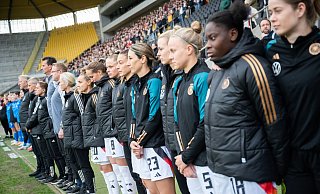 Viele Spielerinnen hoffen auf eine Berufung in den Olmypia-Kader. - Sebastian Christoph Gollnow/dpa