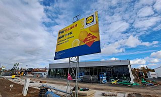 Im Juli wurde der alte Lidl-Markt in Steinheim abgerissen. Jetzt steht das Datum und das Programm für die Wiedereröffnung des Discounters. - Madita Schellenberg