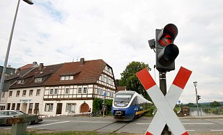Auf der Strecke Paderborn-Höxter-Kreiensen soll der Halbstundentakt eingeführt werden. Foto: David Schellenberg - David Schellenberg
