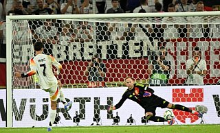 Eiskalt vom Punkt: Elfmeterschütze Kai Havertz. - Federico Gambarini/dpa