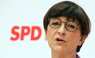 Saskia Esken sieht eine Erhöhung des Renteneintrittsalters kritisch. - Wolfgang Kumm/dpa