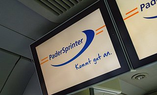 Einzelne Linienführungen des Padersprinters werden am zweiten Novemberwochenende geändert. - Padersprinter