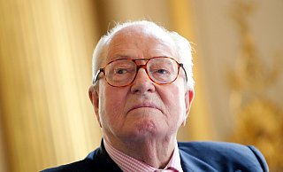 Jean-Marie Le Pen, Gründer und früherer Vorsitzender der rechtsnationalen Partei Front National, ist tot. - Yoan Valat//EPA FILE/dpa