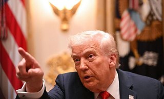 Trump geht von Rebellen innerhalb der Hamas aus. - Lukas Coch/AAP/dpa