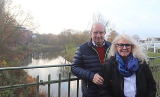 Marion Schröder und Werner Martinato setzen sich für Gewaltopfer ein. - Dirk Windmöller