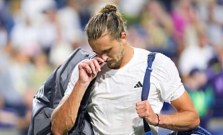 Vergab einen Matchball und verlor im Anschluss das Halbfinale: Alexander Zverev. - Chris Young/The Canadian Press/AP/dpa