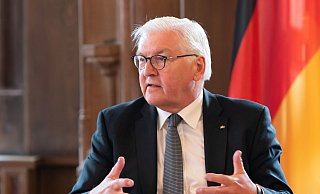 Bundespräsident Frank-Walter Steinmeier: «Gerade jetzt (...) kann eine soziale Pflichtzeit besonders wertvoll sein.». - Foto: Silas Stein/dpa
