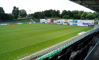 Ruhe vor dem Sturm: Das Häcker Wiehenstadion wird am Samstag ausverkauft sein. - Andreas Gerth