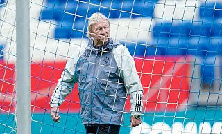 Interims-Bundestrainer Horst Hrubesch - Uwe Anspach/dpa