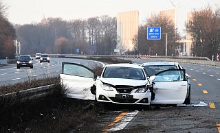 Bei diesem Zusammenstoß auf der A2 starb Saban Saulic sowie sein Keyboarder. - Andreas Eickhoff