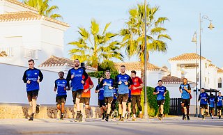 Im Januar 2023 bereiteten sich die Spieler des SC Paderborn unter der spanischen Sonne auf die zweite Saisonhälfte vor. In diesem Winter zieht es den SCP nun erneut auf die iberische Halbinsel. - Besim Mazhiqi