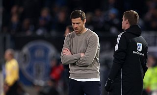 Die Taktik von Xabi Alonso ging bei Drittligist Bielefeld nicht auf. - Friso Gentsch/dpa