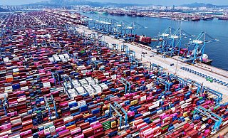 China exportiert in alle Welt - und immer stärker nach Deutschland. - Uncredited/CHINATOPIX via AP/dpa