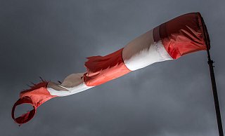 Am Wochenende wurde es im Kreis ungemütlich. - Michael Reichel /picture alliance / dpa