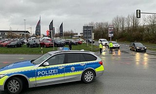 Schwerer Verkehrsunfall auf dem Ostring. - Barbara Franke