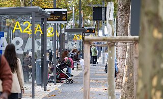 An der Zentralen Busstation an der Paderborner Friedrichstraße griff eine Gruppe einen 24-Jährigen an. - Niklas Tüns (Symbolfoto)