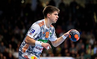 War zum Bundesligastart bester Werfer bei der TSV Hannover-Burgdorf: Nationalspieler Renars Uscins. - Tom Weller/dpa