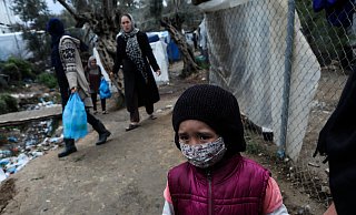 Die Lebensbedingungen im Camp Moria sind katastrophal. Nun kommt auch noch die Bedrohung durch das Coronavirus dazu. - Reuters