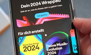 Auch der Spotify-Rückblick für das Jahr 2024 begeistert wieder Millionen Menschen. - Andreas Frücht