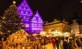 Ab dem 22. November ist der Paderborner Weihnachtsmarkt in der Innenstadt geöffnet. - Lena Henning