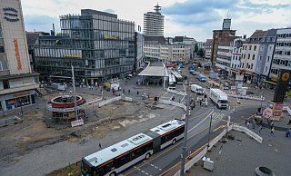 Eine oberirdische Stadtbahn findet Befürworter. Nachbessern wollen die meisten der Parteien. - Foto: Andreas Zobe/NW