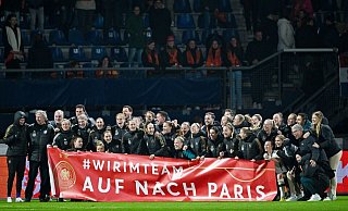 Die Olympia-Qualifikation ist gelungen - jetzt geht es Schlag auf Schlag weiter für die deutschen Fußballerinnen. - Federico Gambarini/dpa