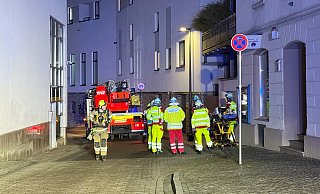 Gebrannt hat es in der Küche im dritten Obergeschoss eines Mehrfamilienhauses an der Liliengasse. - Ralph Meyer