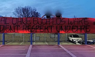 „Was wohl ohne Euch los wäre – Ihr verdient Respekt und Ehre" - Sups Herford