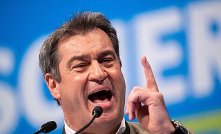 «Wir machen kein Schwarz-Grün in Bayern»: Markus Söder. - Peter Kneffel/dpa
